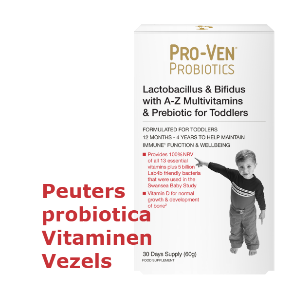 peuter probiotica vezels vitaminen