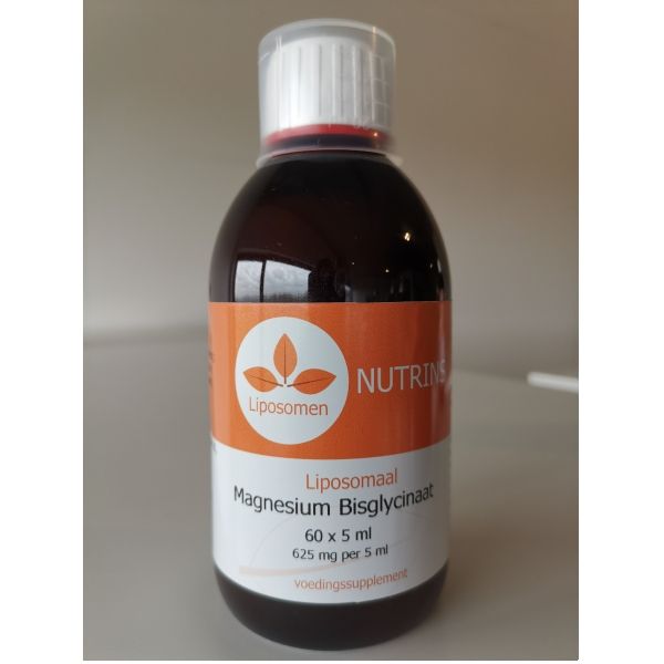 vloeibaar liposomaal magnesium bisglycinaat 60 x 625 mg