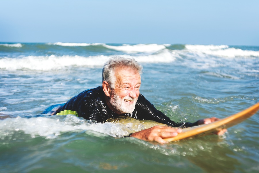 longevity surfing senior