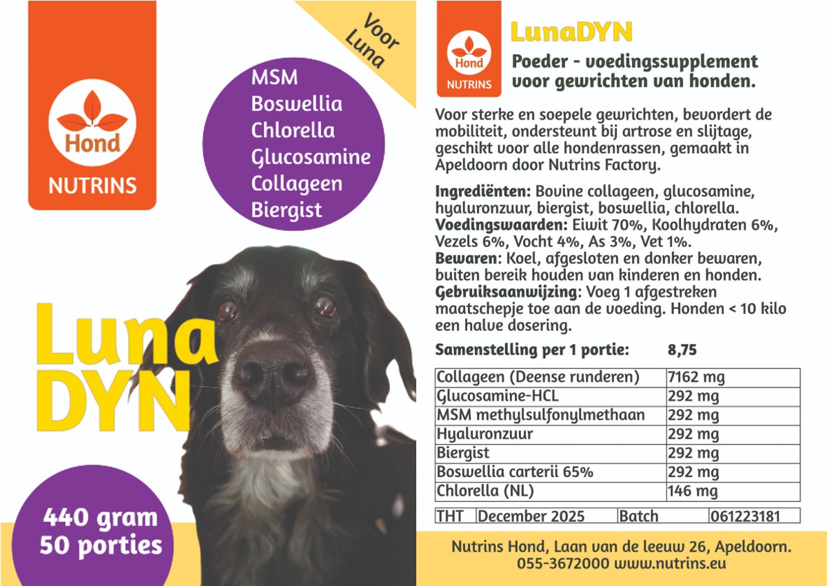 collageen voor hond