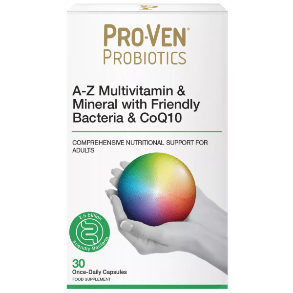 nieuwe verpakking multivitaminen met probiotica